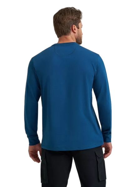 wrangler-mens-riggs-workwear-long-sleeve-1-pocket-performance-t-shirt-back-oxford-blue-workwear-wearhouse-work-boots-apparel-safety-gear
